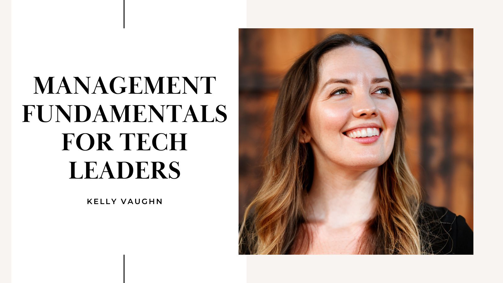 Heading for Management Fundamentals for Tech Leaders